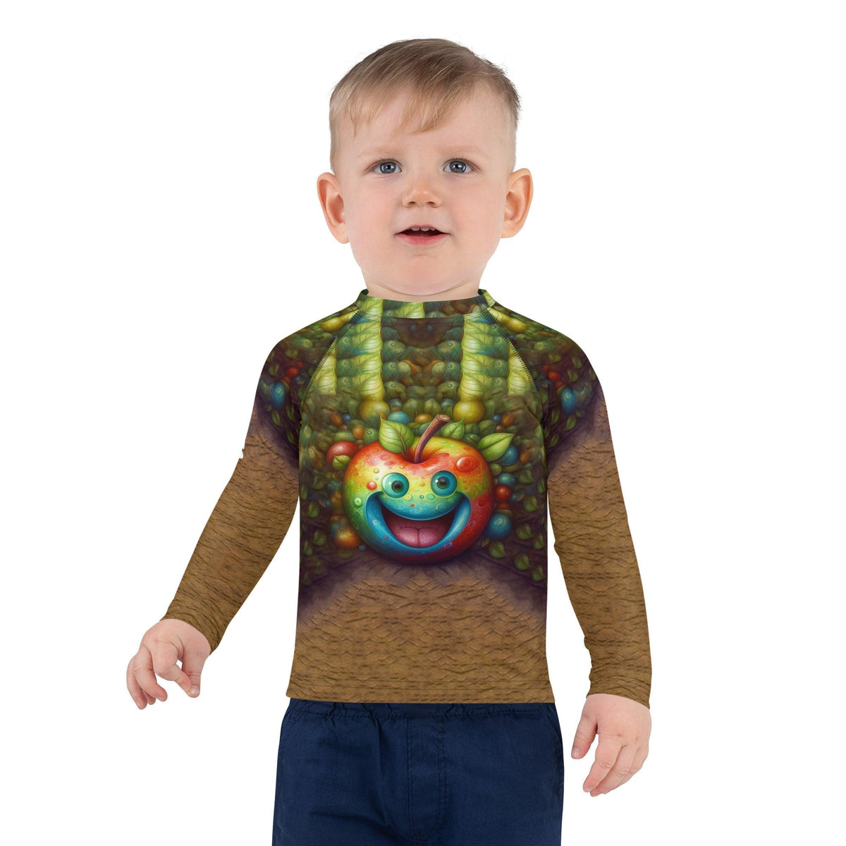 CB3-129 Kids Rash Guard front view