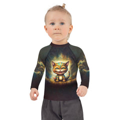 Kids playing in the water wearing CB3-77 Rash Guards