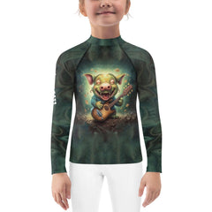 CB3-95 Rash Guard for kids - vibrant colors and perfect fi