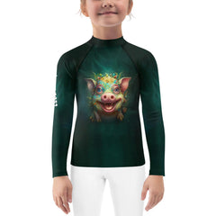 CB3-97 kids rash guard in packaging ready for sale
