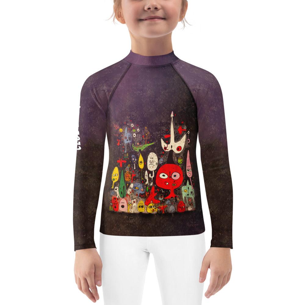 Spooky Night Kids Halloween Rash Guard - Beyond T-shirts