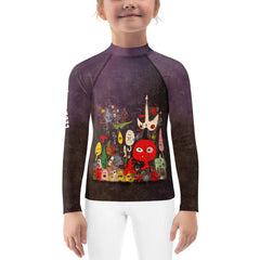 Spooky Night Kids Halloween Rash Guard - Beyond T-shirts