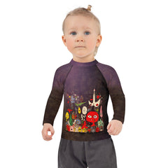 Spooky Night Kids Halloween Rash Guard - Beyond T-shirts