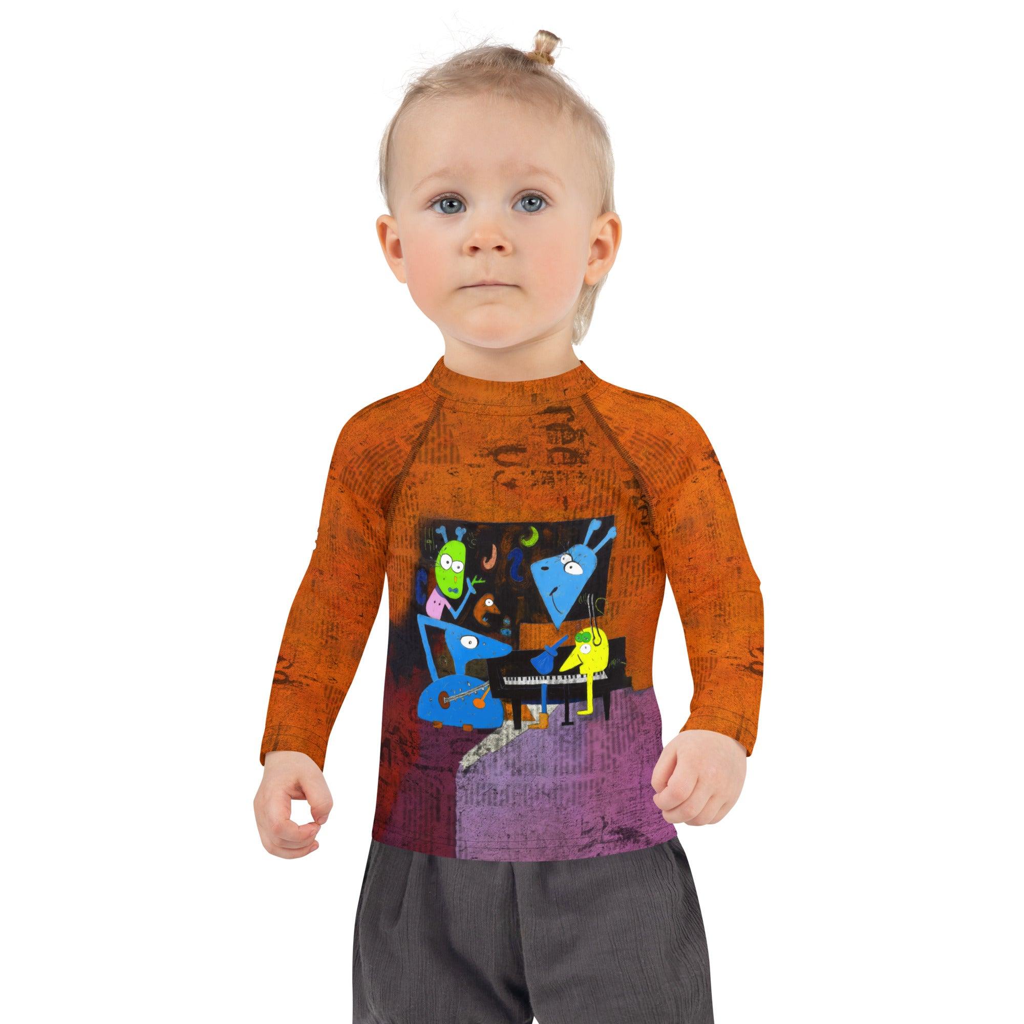 Pumpkin Patch Delight Halloween Rash Guard - Beyond T-shirts