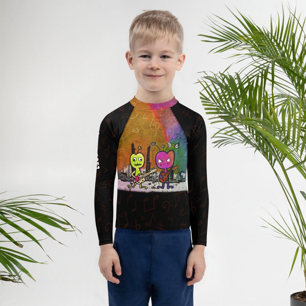 Witchy Wonders Halloween Kids Rash Guard - Beyond T-shirts