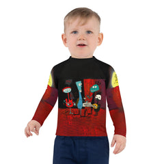 Creepy Crawlers Kids Halloween Rash Guard - Beyond T-shirts