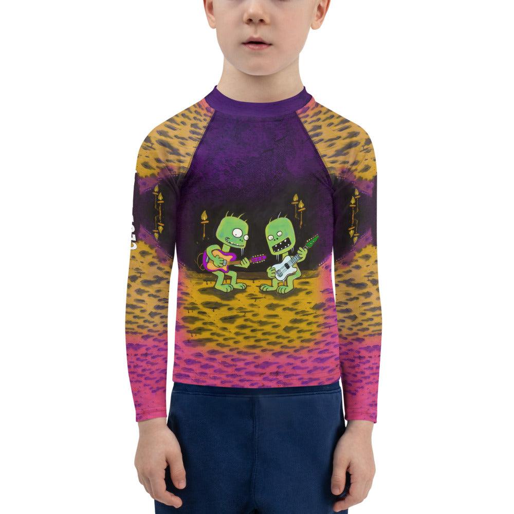 Halloween Magic Kids All-Over Print Rash Guard - Beyond T-shirts