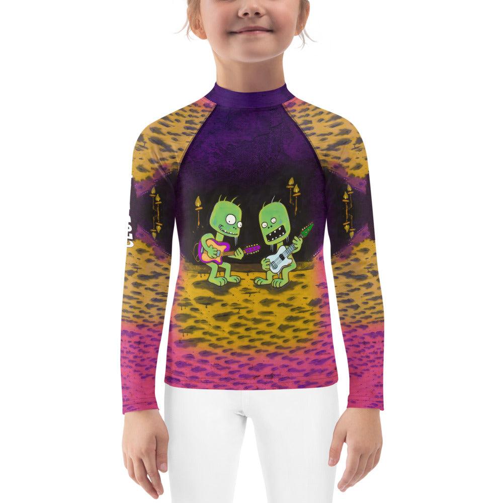 Halloween Magic Kids All-Over Print Rash Guard - Beyond T-shirts