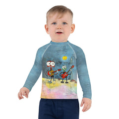 Boo tiful Night Kids Halloween Rash Guard - Beyond T-shirts