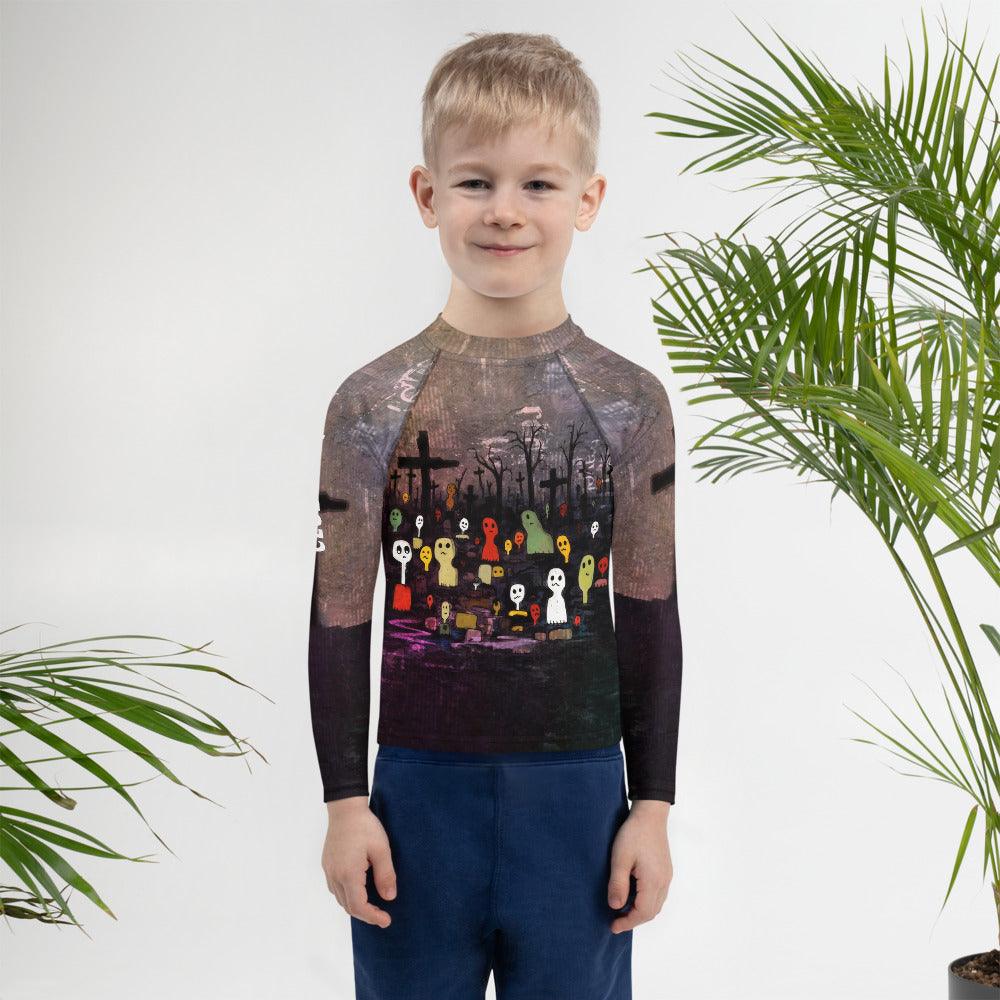 Witching Hour Kids Halloween Rash Guard - Beyond T-shirts