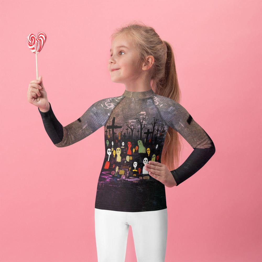 Witching Hour Kids Halloween Rash Guard - Beyond T-shirts