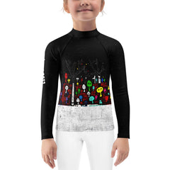 Grim Reaper's Playground Kids Halloween Rash Guard - Beyond T-shirts