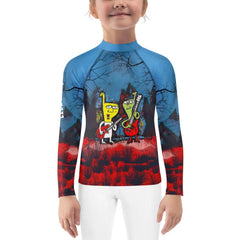 Pumpkin King's Realm Halloween Kids Rash Guard - Beyond T-shirts