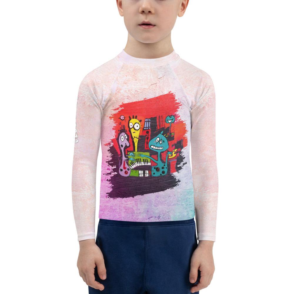 Bewitched Woods Kids Halloween Rash Guard - Beyond T-shirts