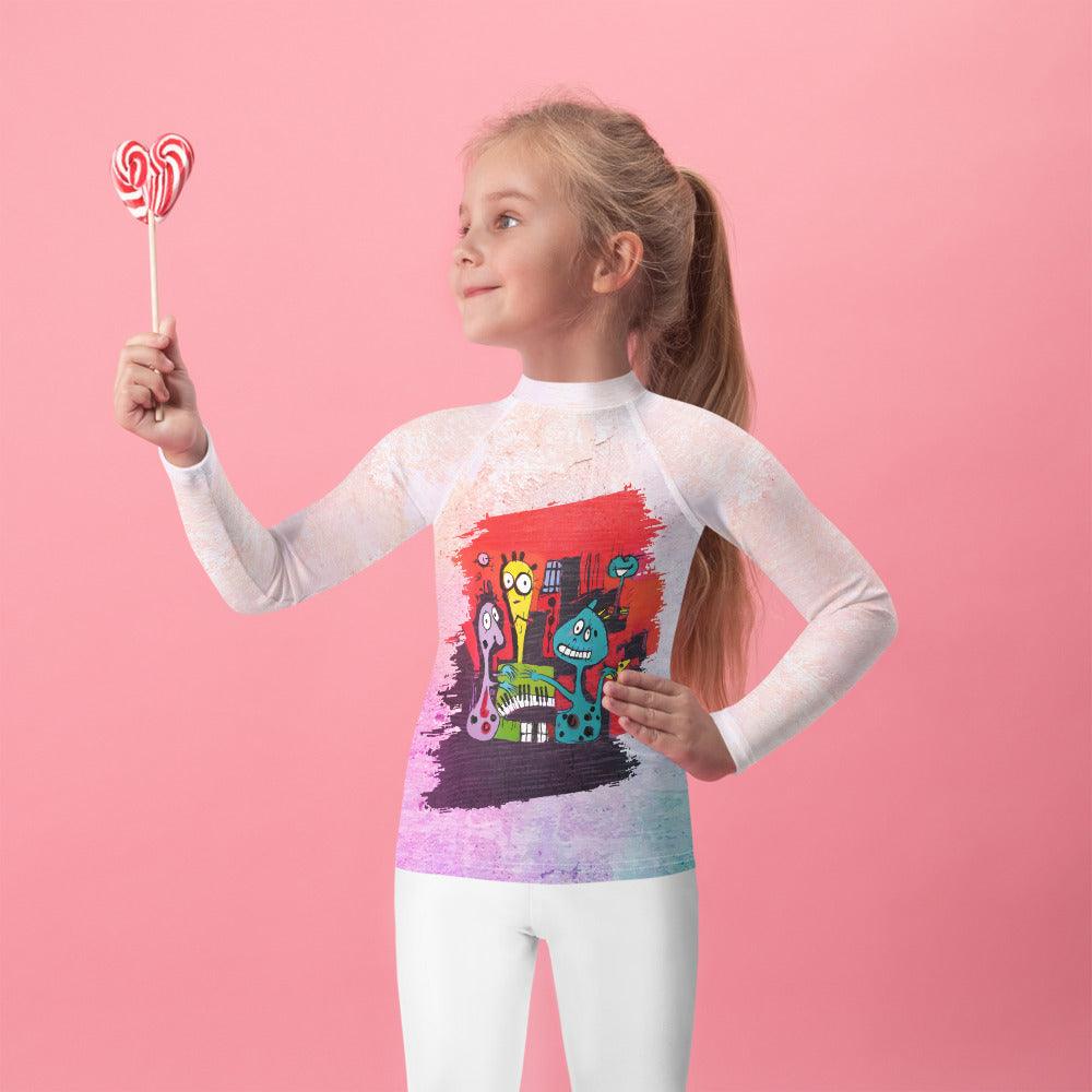 Bewitched Woods Kids Halloween Rash Guard - Beyond T-shirts