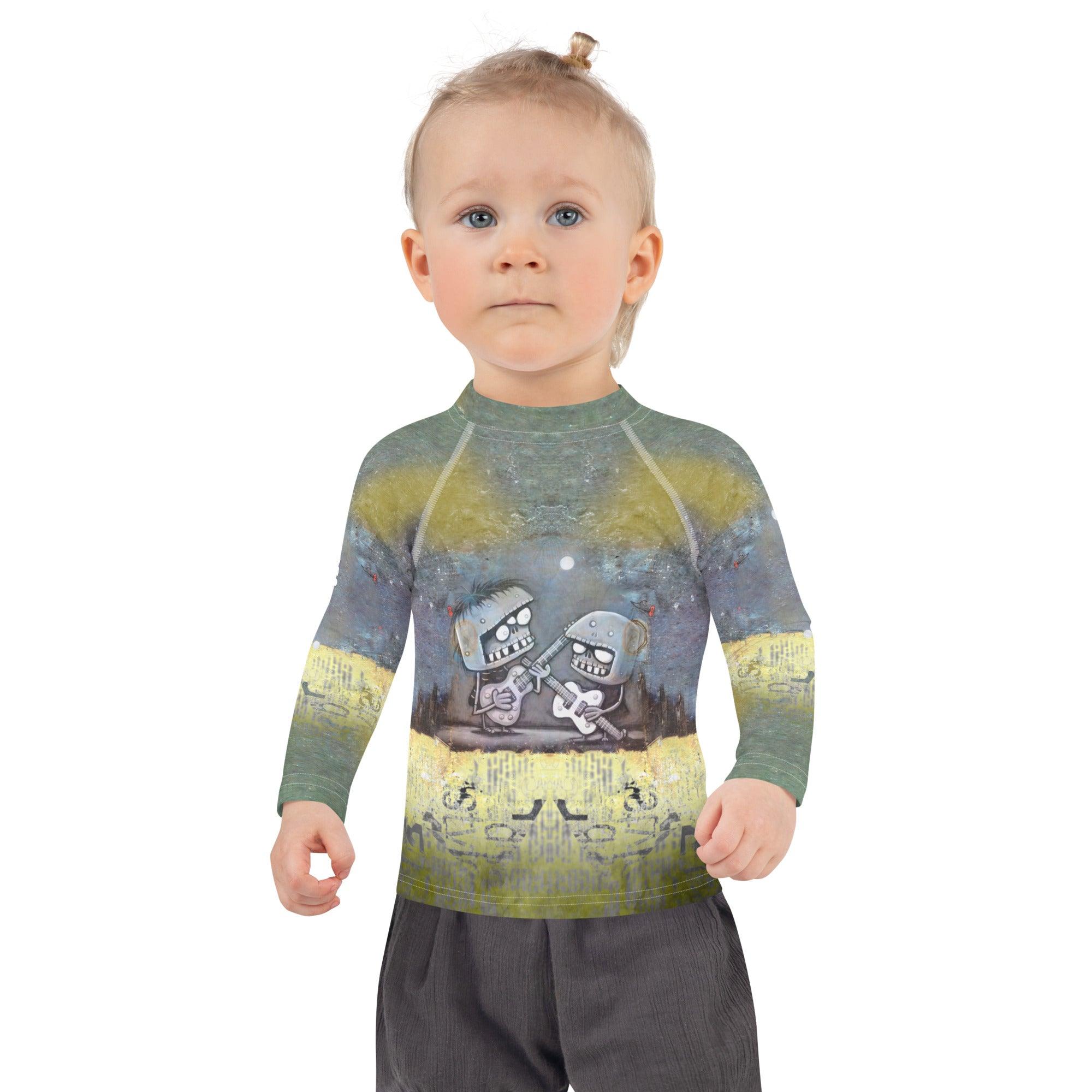 Candy Craziness Kids Halloween Rash Guard - Beyond T-shirts