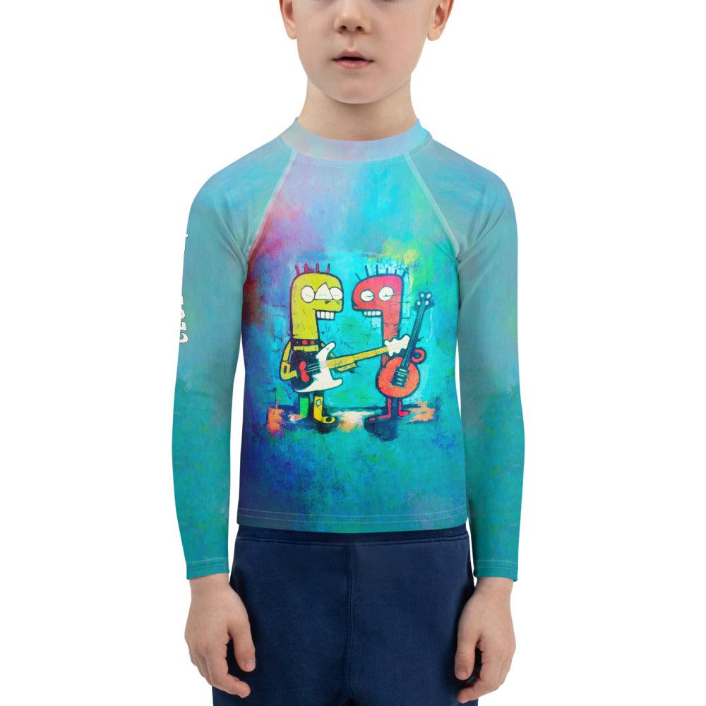 Trick Or Treat Pumpkin Patch Kids Rash Guard - Beyond T-shirts