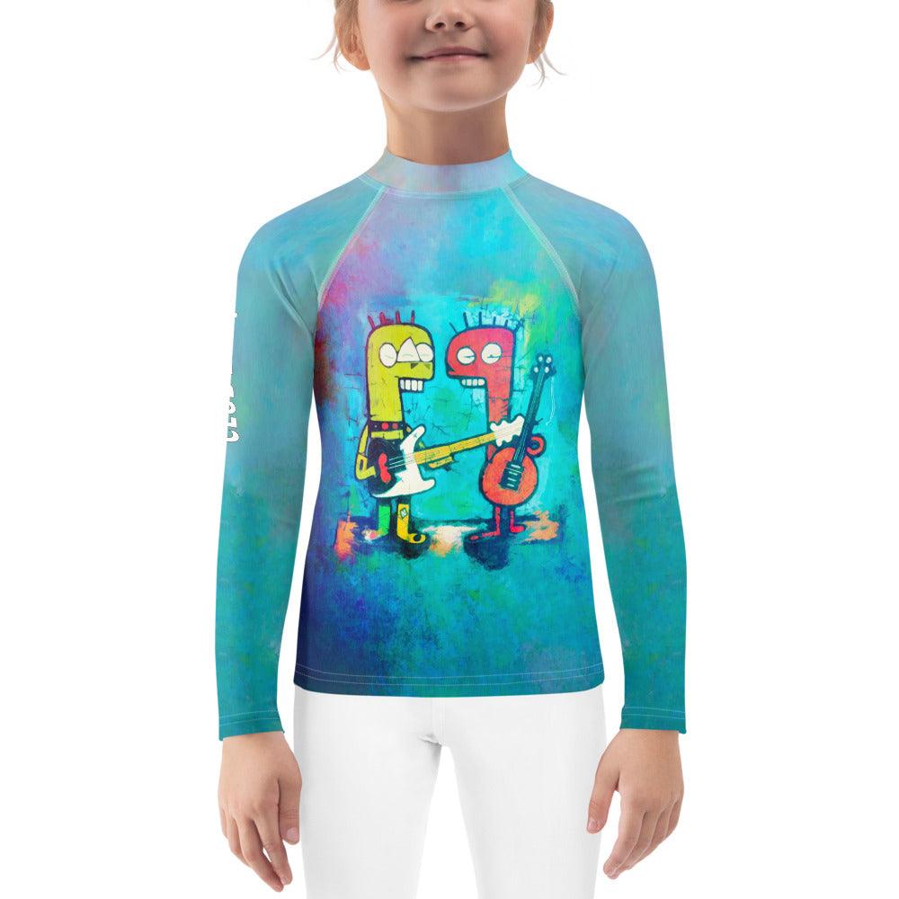 Trick Or Treat Pumpkin Patch Kids Rash Guard - Beyond T-shirts