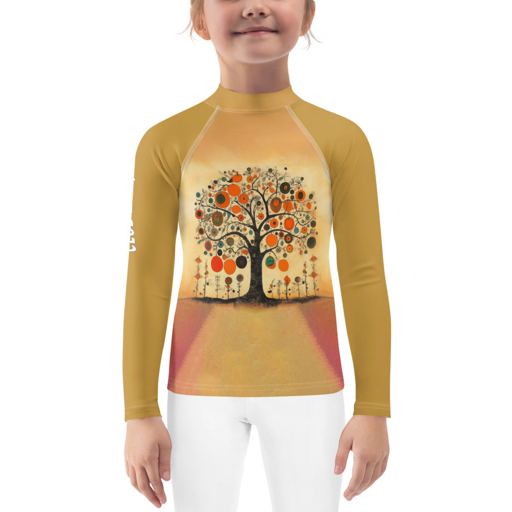 Tiny Tarantula Desert Kid's Rash Guard