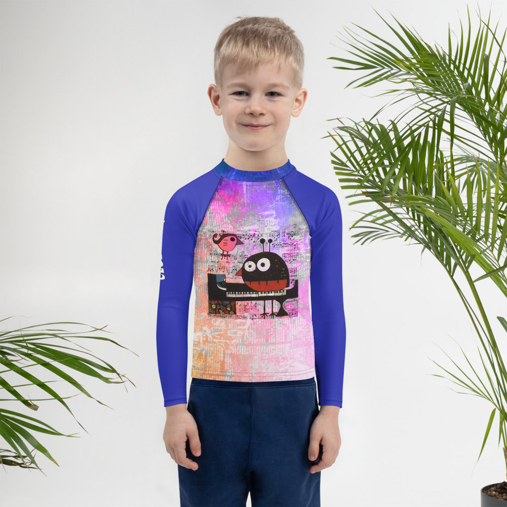 Little Lynx Wilderness Art Rash Guard