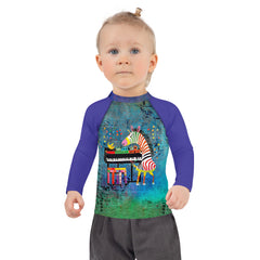 Petite Pufferfish Ocean Kids' Rash Guard