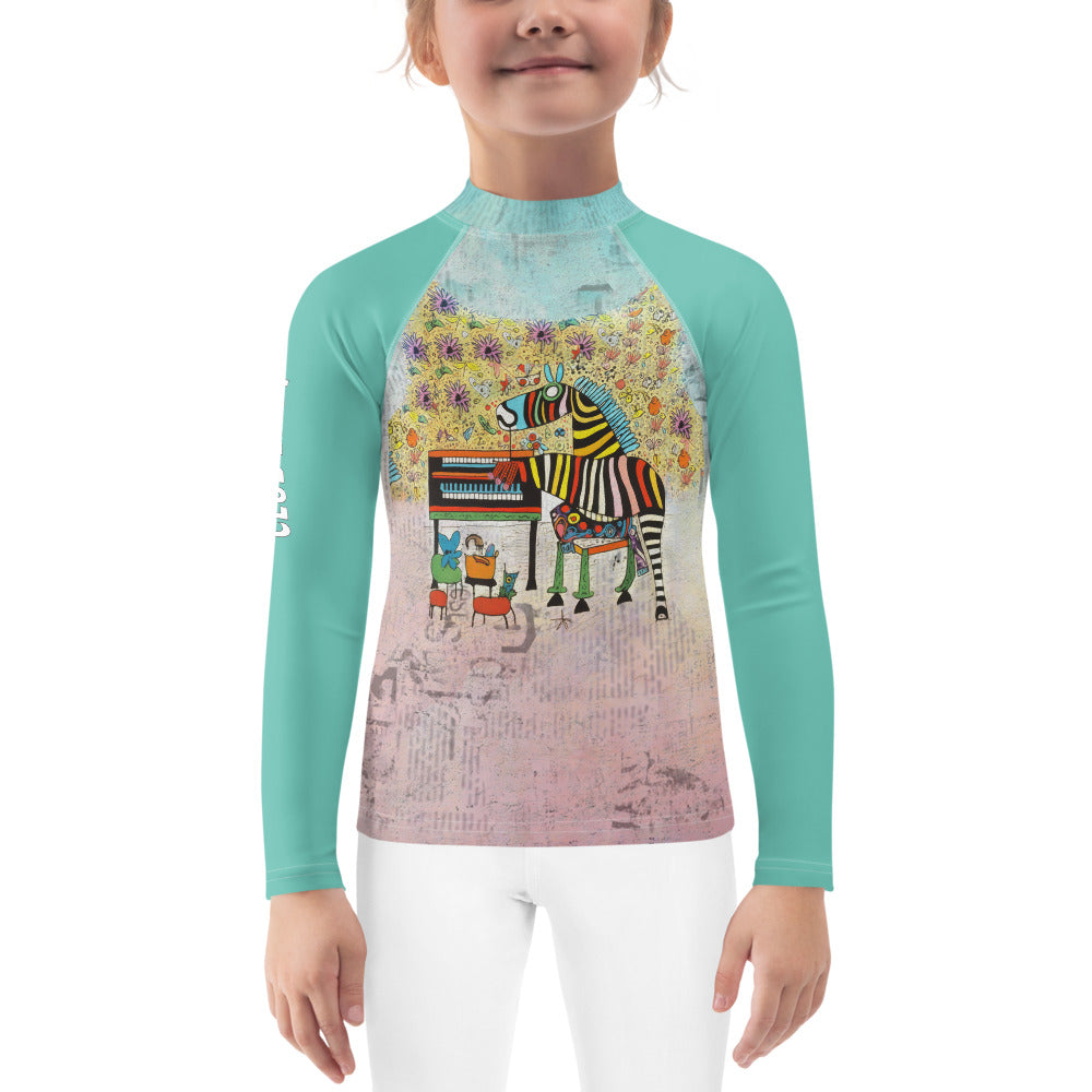 Mini Mermaid Oceanic Kids' Rash Guard