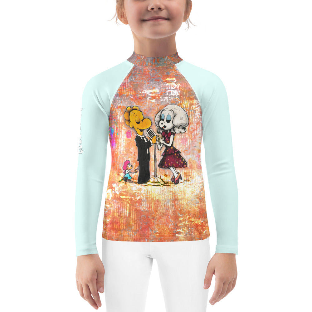 Petite Porpoise Marine Kids' Rash Guard