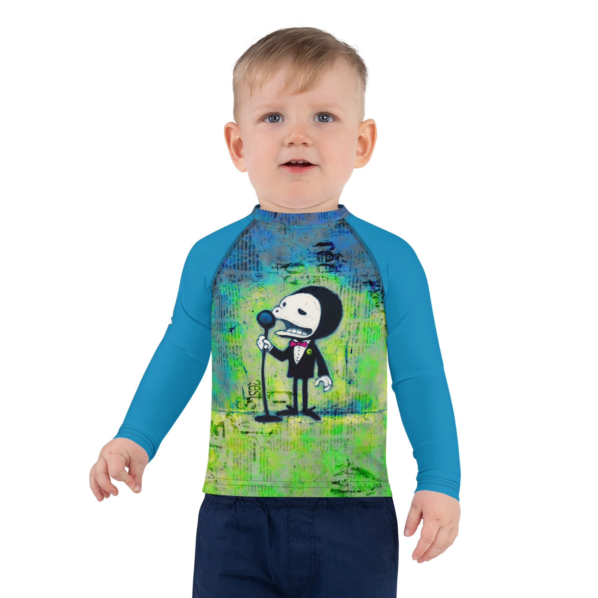 Ocean Odyssey Children's Art Rash Guard