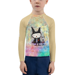 Little Lagoon Children's Illustrated Rash Guard