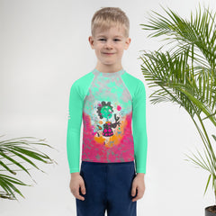 Little Lion Safari Kids' Rash Guard