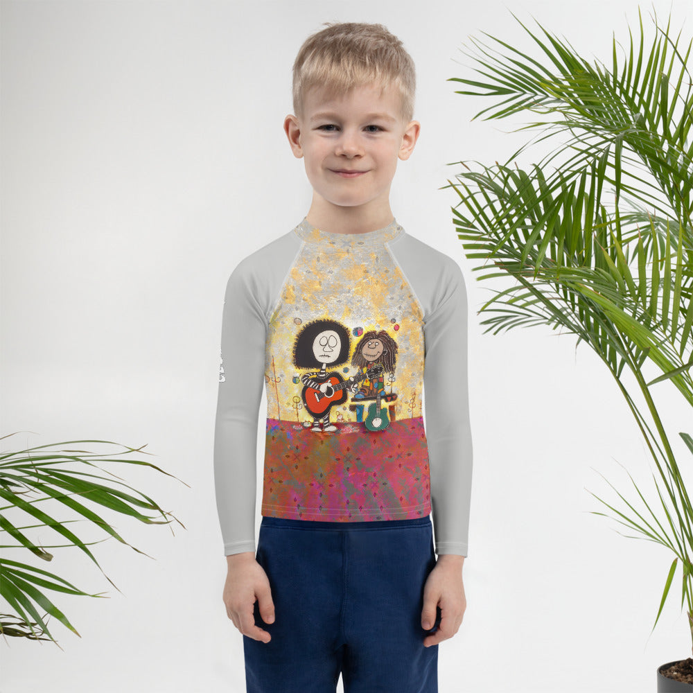 Little Lynx Wilderness Kids' Rash Guard