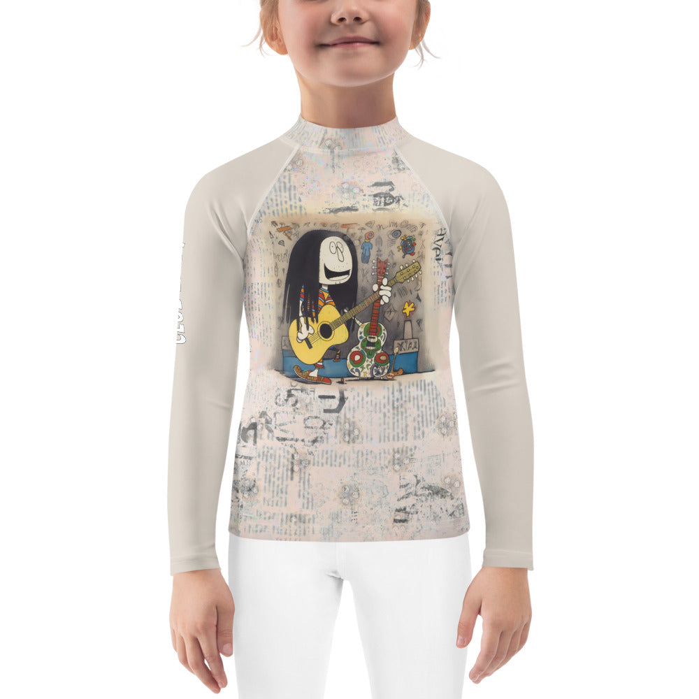 Kiddie Komodo Island Themed Rash Guard | Sun-Protected Adventure Attire ...