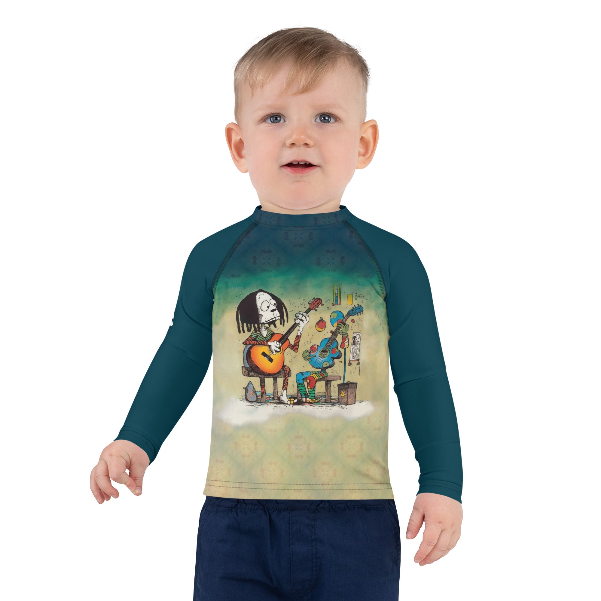 Tiny Tiger Jungle Kids' Rash Guard