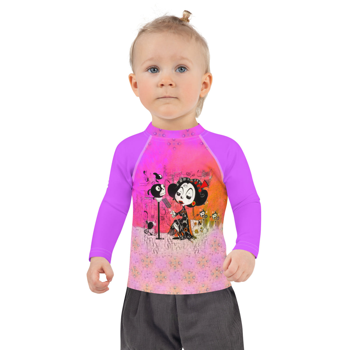 Magical Mermaid Mingle Children's Rash Guard