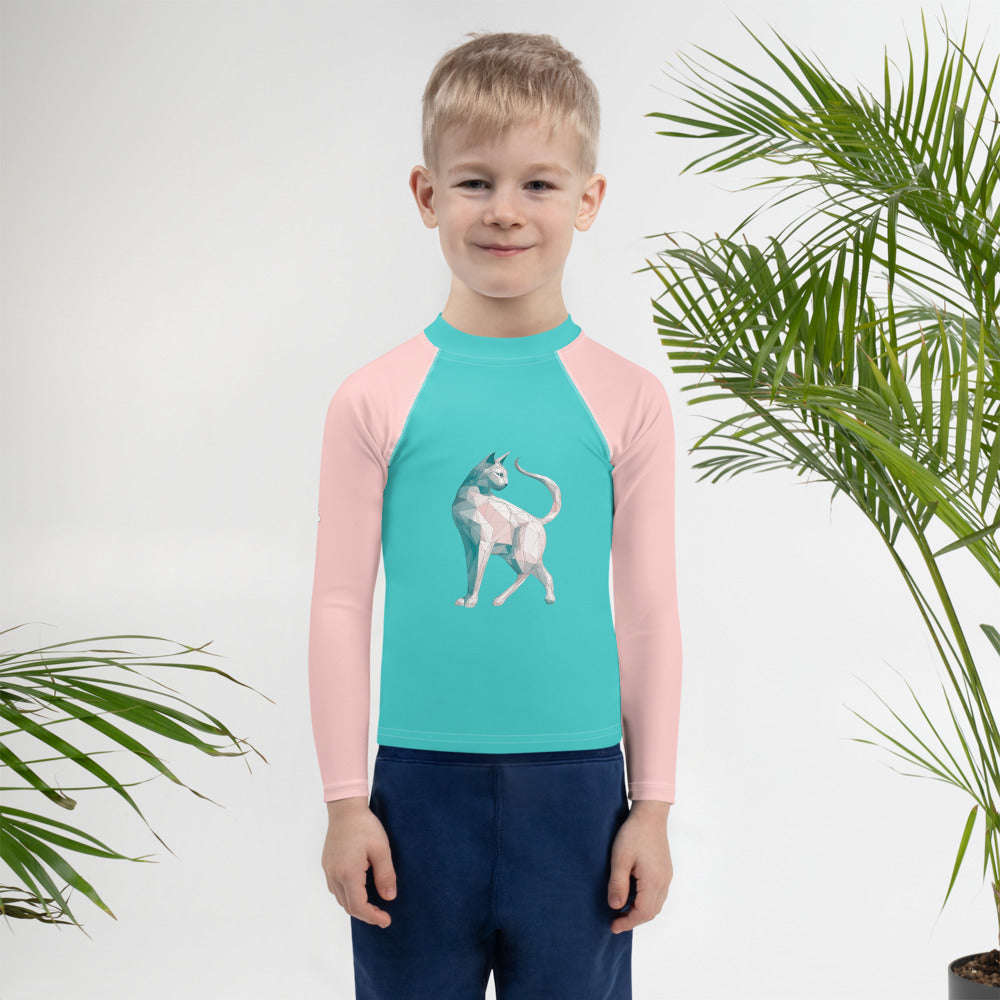 Cat’s Calm Cove Kids Rash Guard