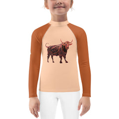 Bull’s Bubbly Beach Frolic Kids Rash Guard