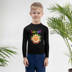 Dragon Riders Kids Rash Guard - Kids Playing in the Water





