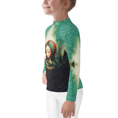 CB3-74 Kids Rash Guard in action - protection and comfort combined