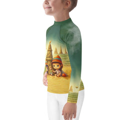 CB3-122 kids rash guard in packaging