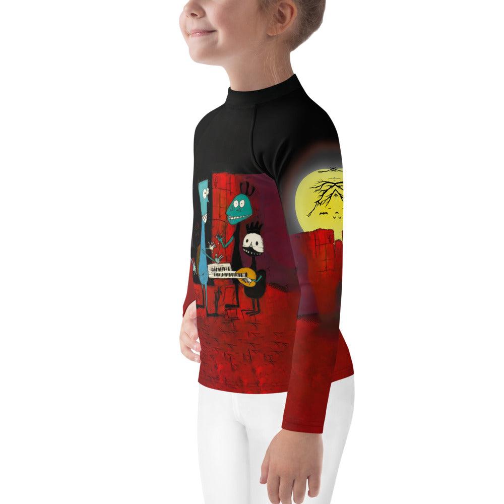 Creepy Crawlers Kids Halloween Rash Guard - Beyond T-shirts