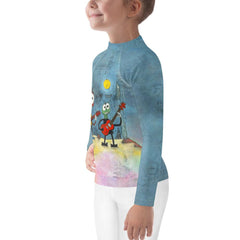 Boo tiful Night Kids Halloween Rash Guard - Beyond T-shirts