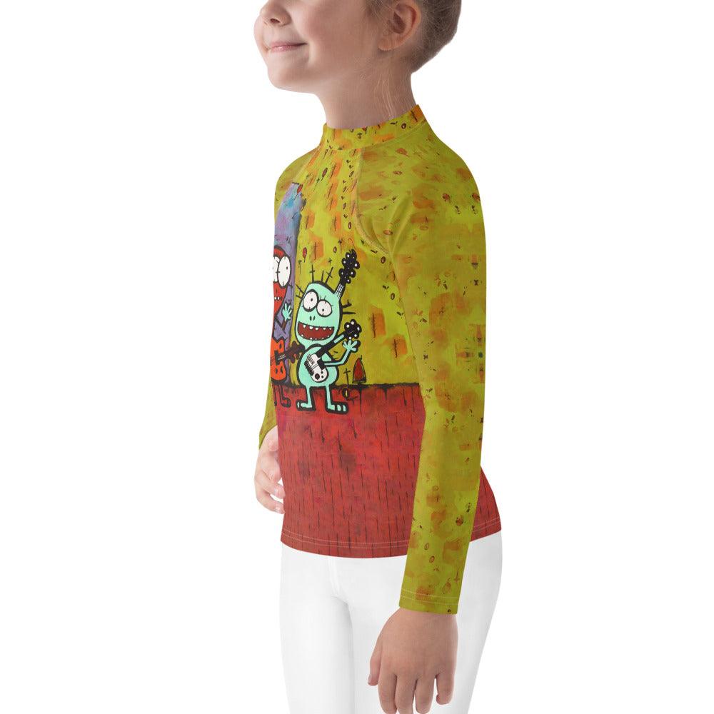 Wickedly Cool Kids Halloween Rash Guard - Beyond T-shirts