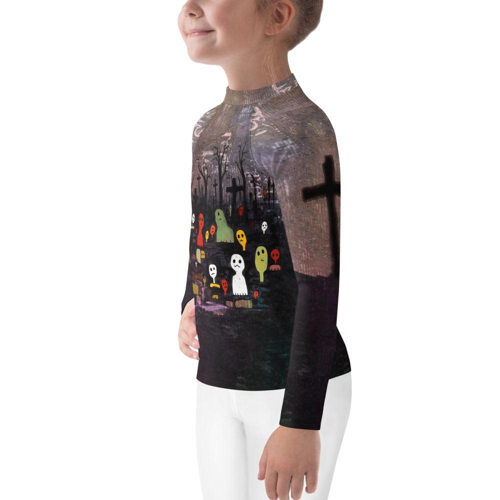 Witching Hour Kids Halloween Rash Guard - Beyond T-shirts