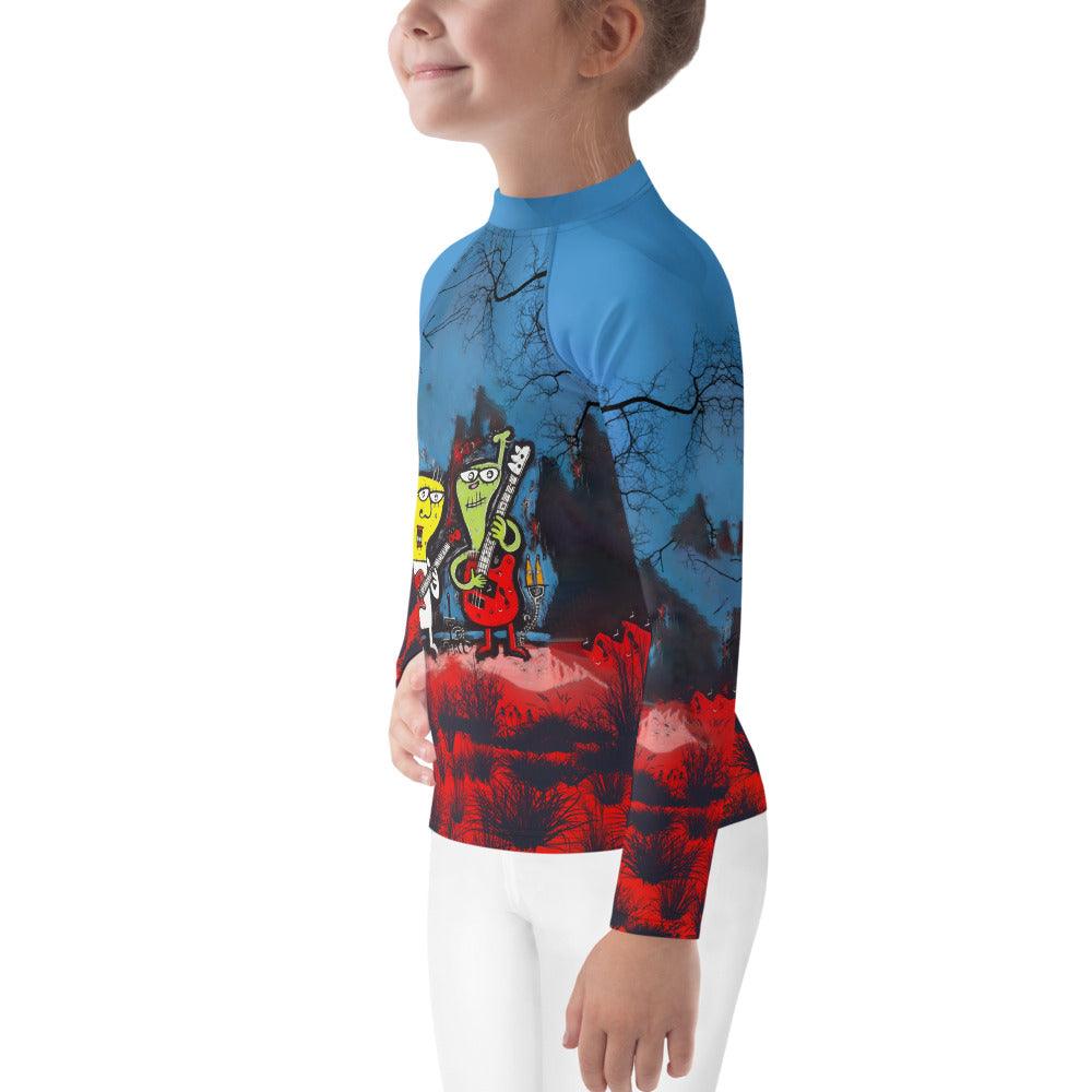 Pumpkin King's Realm Halloween Kids Rash Guard - Beyond T-shirts