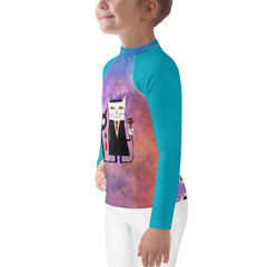 Kiddie Krab Beach-Themed Rash Guard