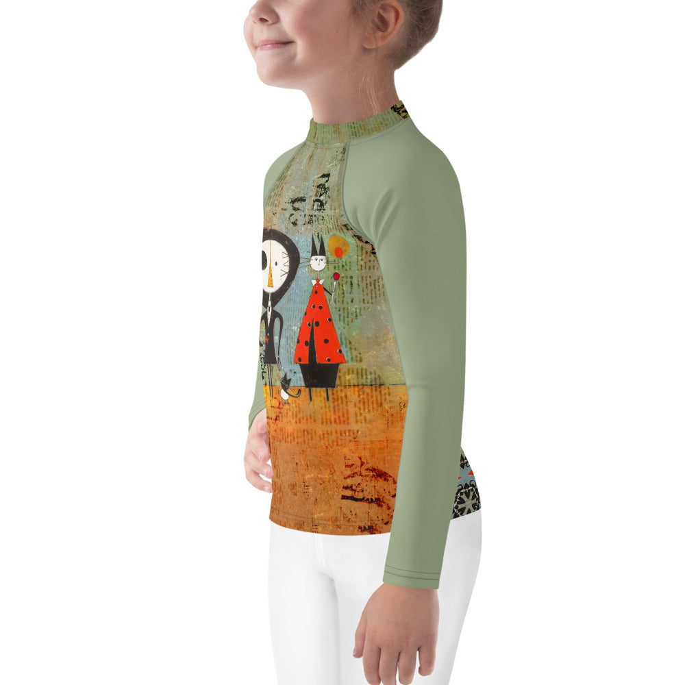 Petite Paddler Kids' Water Adventure Rash Guard