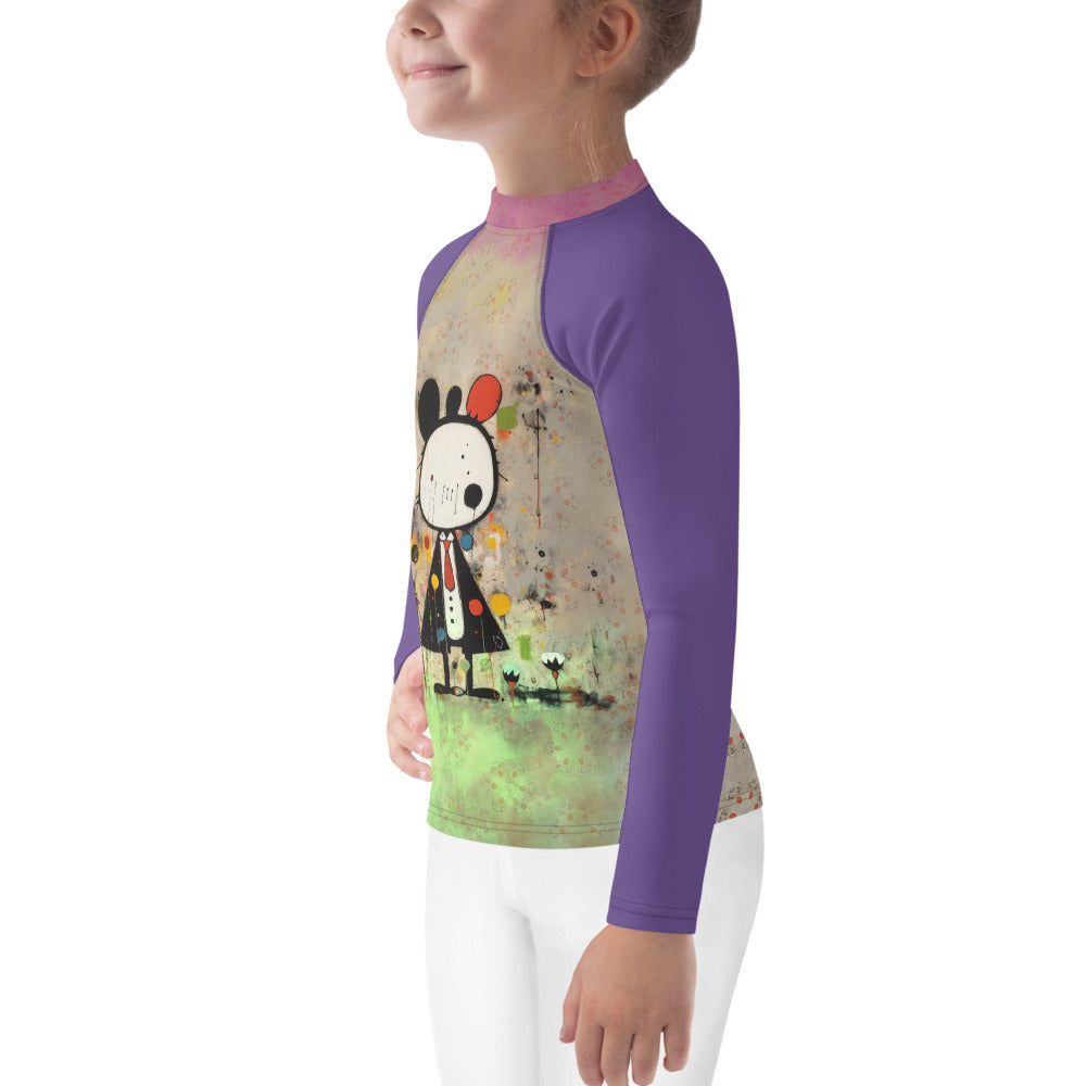 Kiddie Kelp Ocean Life Kids' Rash Guard