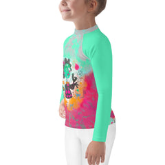 Little Lion Safari Kids' Rash Guard