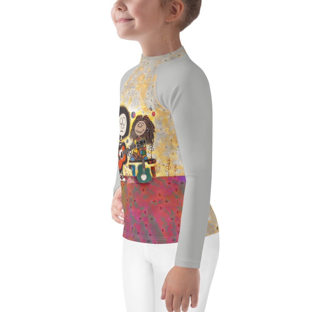 Little Lynx Wilderness Kids' Rash Guard