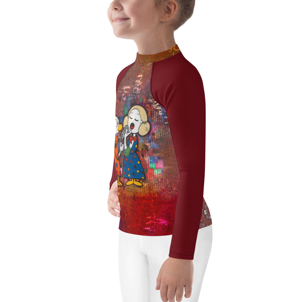 Little Lemming Arctic Themed Rash Guard